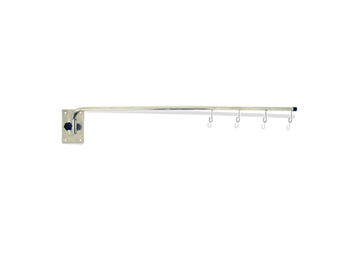 Porta Suero de Pared, de Acero Inoxidable