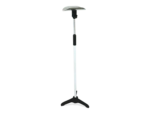 Soporte Descanso de Brazo, Columna de Acero y Asta de Acero Inoxidable
