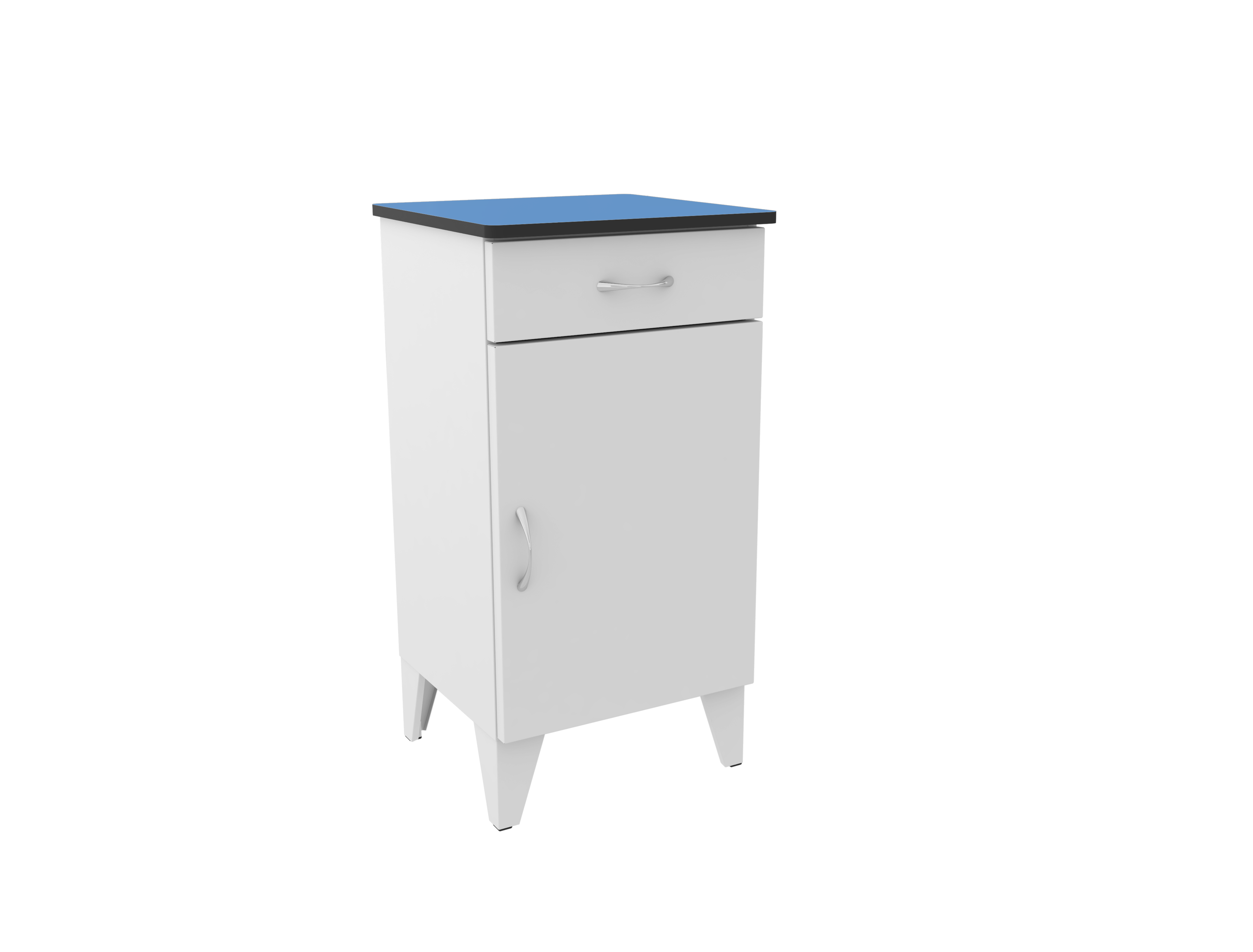 Mesa de Cabeceira com Tampo em Laminado Melamínico