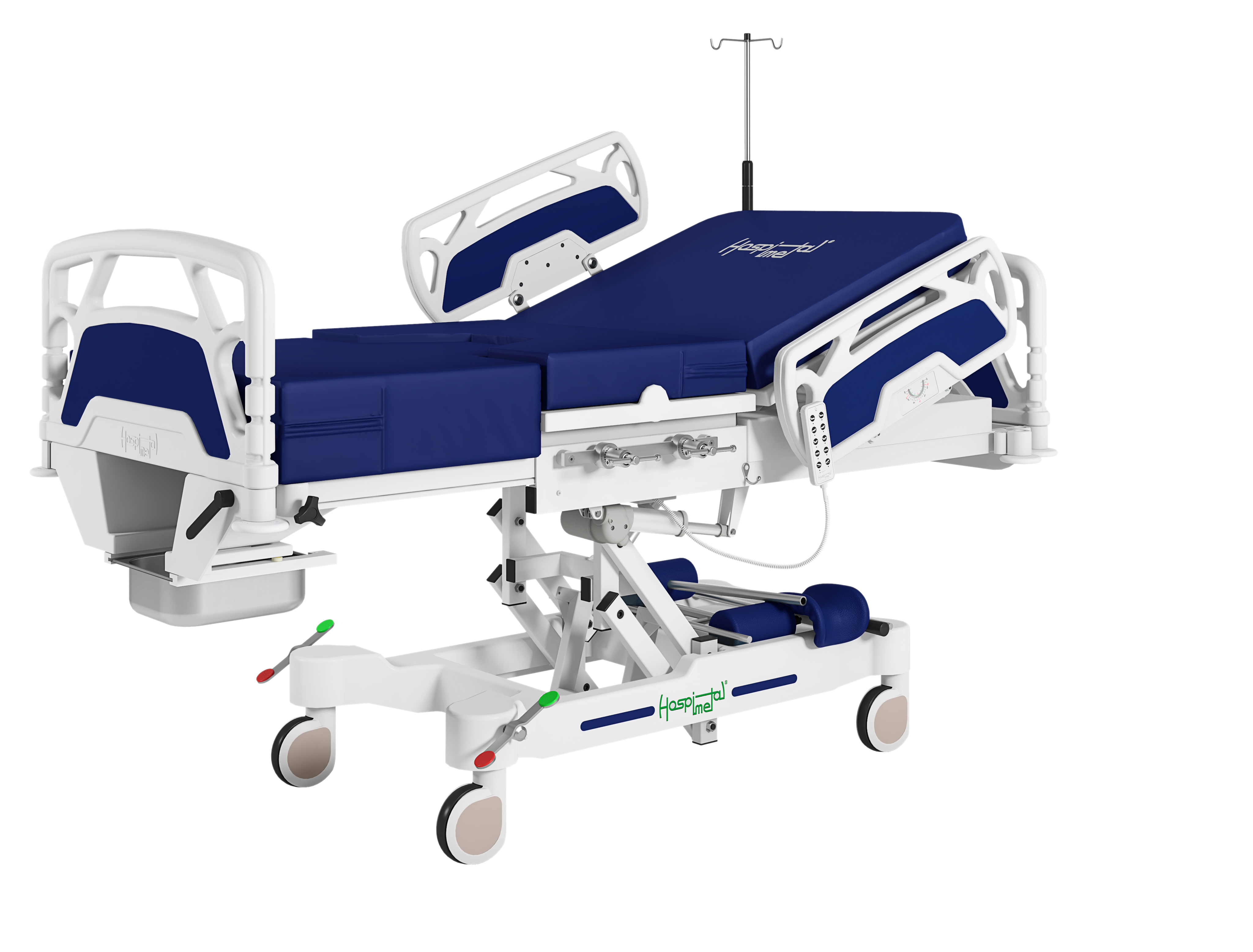 Cama para Parto, 3 Motores